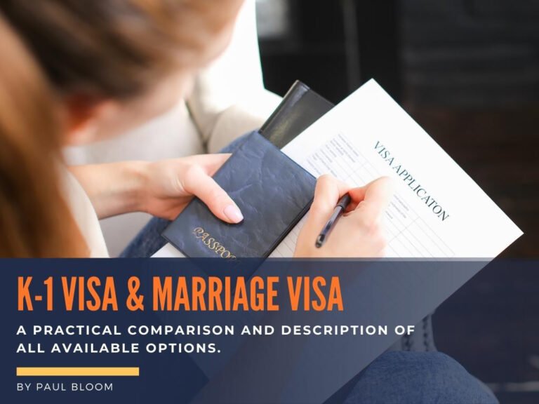 K1 Visa & Marriage Visa Cost, Procedure, Comparison Of Different Types